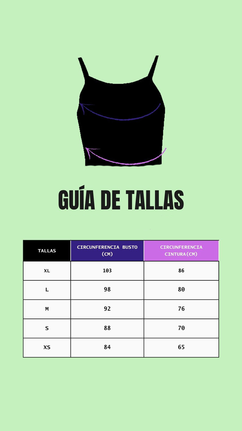 Corset top 'carry on'