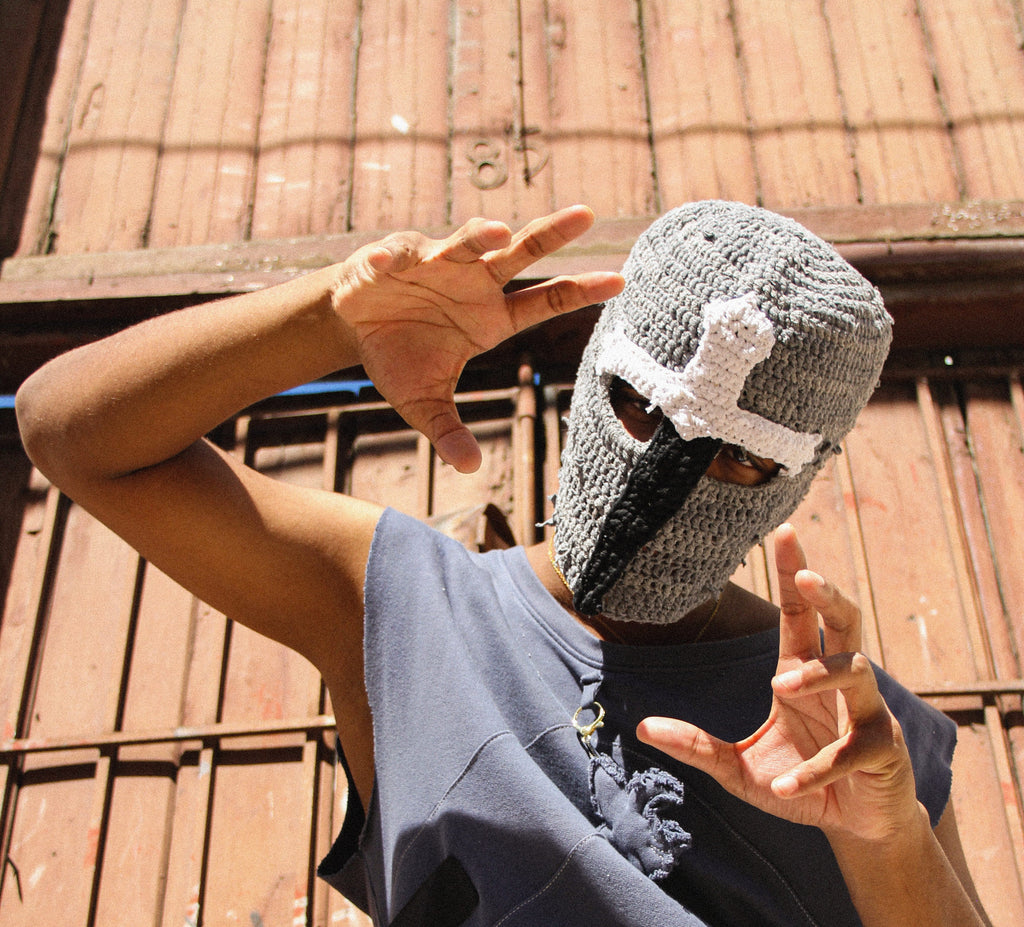 HELMET SKI MASK en gris